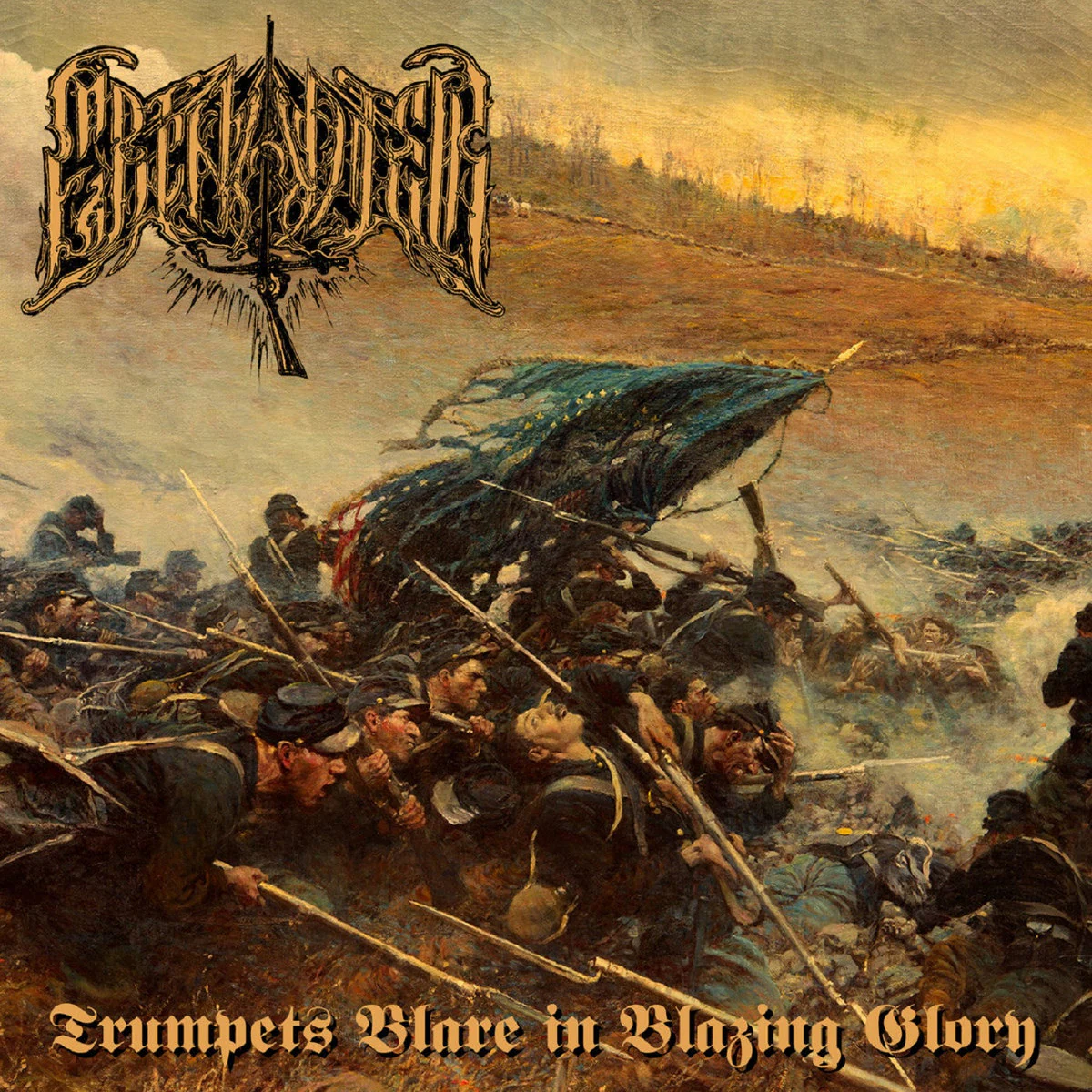 Cover of Trumpets Blare in Blazing Glory by Grenadier